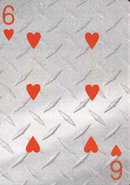 6 hearts